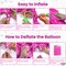 Hot Pink 40" Number 1 Balloon – 1st Birthday Decorations, Mylar Foil Balloon, Reusable, Helium or Air Inflatable, Princess-Themed Party Supplies (Pink)